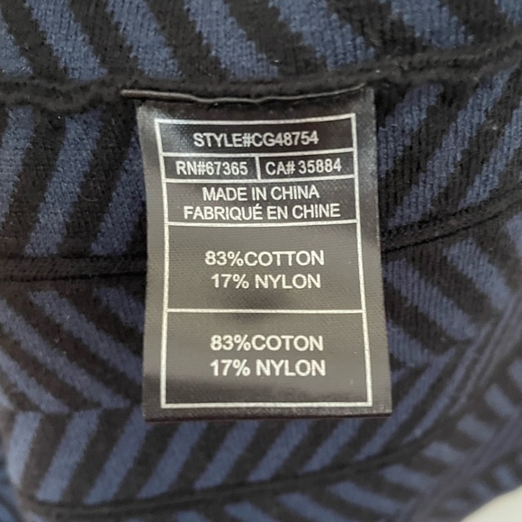 CUPCAKES & CASHMERE | Hector Houndstooth Fit & Flare Dress in Blue/Black, Medium - Picture 7 of 9